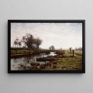 Theodore Clement Steele - Late Afternoon Dachau Moor.webp