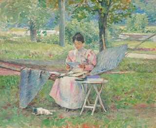 Correspondance - Theodore Robinson — näkymä teoksesta
