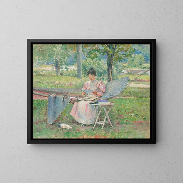 Correspondance - Theodore Robinson — kehystetty taideteos seinällä