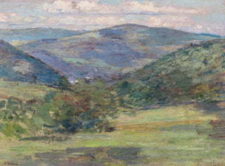 Vermontin kukkula - Theodore Robinson — näkymä teoksesta