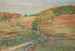 Vermontin kukkula - Theodore Robinson — näkymä teoksesta