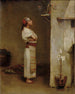 Devotion-maalaus - Theodoros Ralli — näkymä teoksesta
