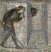 Theseus ja Minotaurus labyrintissä - Sir Edward Coley Burne-Jones — näkymä teoksesta