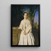 Kreivitär La Tour-Maubourg Marie-Louise-Charlotte-Gabrielle Thomas de Pange 1816-1850 - Théodore Chassériau — kehystetty taideteos seinällä
