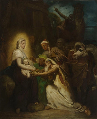 Thodore Chassriau - LAdoration des Mages.webp