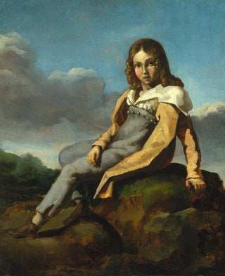Thodore Gricault - Alfred Dedreux 18101860 as a Child.webp