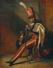 Orléansin rakuunatrompetisti - Théodore Géricault — näkymä teoksesta
