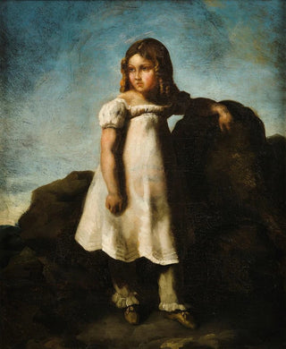 Thodore Gricault - Elisabeth Dedreux As A Child In The Countryside.webp