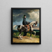 Cavalière-maalaus - Théodore Géricault — kehystetty taideteos seinällä