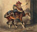 Le cheval du plâtrier - Théodore Géricault — näkymä teoksesta