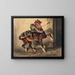 Le cheval du plâtrier - Théodore Géricault — kehystetty taideteos seinällä