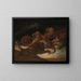 Leijonat vuoristomaisemassa - Théodore Géricault — kehystetty taideteos seinällä