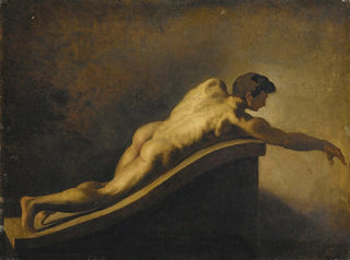 Mies makaa - Théodore Géricault — näkymä teoksesta