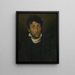 Muotokuva kleptomaanista - Théodore Géricault — kehystetty taideteos seinällä