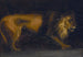 Leijonan tutkimus - Théodore Géricault — näkymä teoksesta