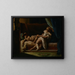 Trois amants - Théodore Géricault — kehystetty taideteos seinällä