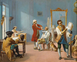 La toilette - Théodore Pierre Nicolas Maillot — näkymä teoksesta