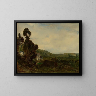 Thodore Rousseau - An Old Chapel in a Valley.webp