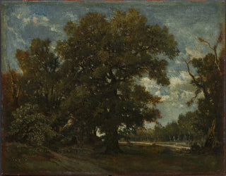 Le Chêne - Théodore Rousseau — näkymä teoksesta