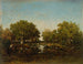 La mémoire de la piscine de la forêt de Chambord - Théodore Rousseau — näkymä teoksesta