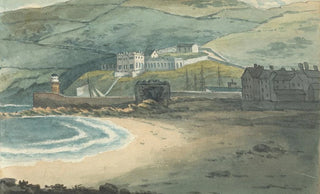 Thomas Bradshaw - A Desolate Harbor Surrounded by Moors.webp