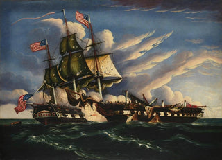 Thomas Chambers - The Constitution and the Guerriere.webp