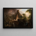 Edenin puutarhan karkotus - Thomas Cole — kehystetty taideteos seinällä
