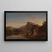 L'Allegro - Thomas Cole — kehystetty taideteos seinällä