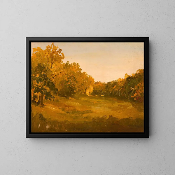 Maisema - Thomas Cole — kehystetty taideteos seinällä