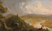 Esitysluonnos näkymästä Mount Holyoken, Northamptonin, Massachusettsin jälkeen myrskystä, Le Méandre - Thomas Cole — näkymä teoksesta