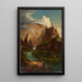 Vauclusen lähde - Thomas Cole — kehystetty taideteos seinällä