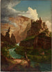 Vauclusen lähde - Thomas Cole — näkymä teoksesta