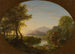 Le Moulin au coucher du soleil - Thomas Cole — näkymä teoksesta