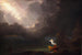 Thomas Cole - Elämän matka Vanhuus — näkymä teoksesta
