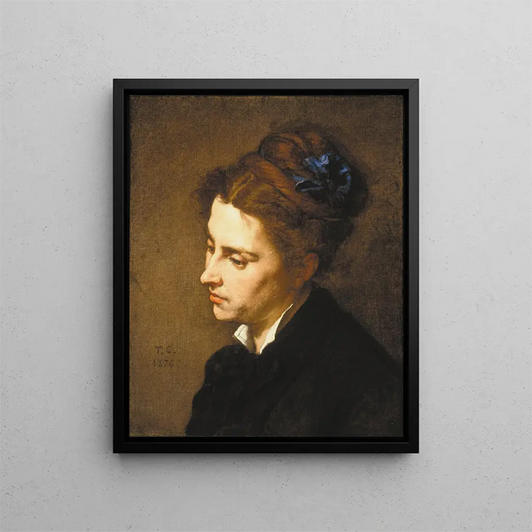 Thomas Couture - Head of a Woman.webp