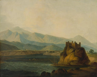Thomas Daniell - The Rope Bridge at Serinagur.webp
