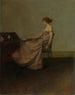Kirje - Thomas Dewing — näkymä teoksesta