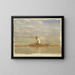 John Biglin en un skiff - Thomas Eakins — kehystetty taideteos seinällä