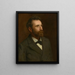 Louis Hussonin maalaus - Thomas Eakins — kehystetty taideteos seinällä
