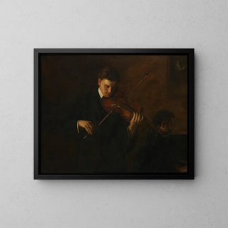 Musique - Thomas Eakins — kehystetty taideteos seinällä