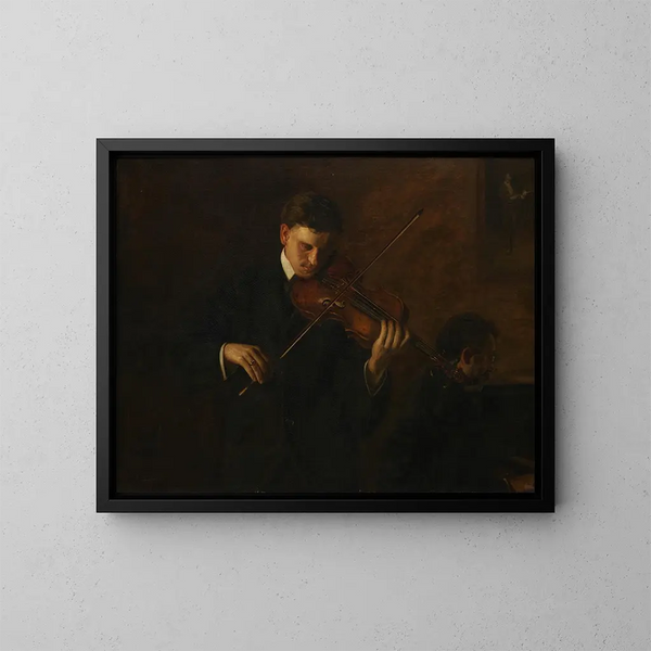 Musique - Thomas Eakins — kehystetty taideteos seinällä
