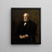 John B. Gest - Thomas Eakins muotokuva — kehystetty taideteos seinällä