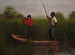 Tir de rail sur le Delaware - Thomas Eakins — näkymä teoksesta