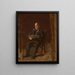 Robert M. Lindsay - Thomas Eakins — kehystetty taideteos seinällä