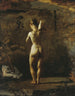 Opiskelutyö William Rushin hahmottaessa jokihahmoaan Schuylkill-joelle - Thomas Eakins — näkymä teoksesta