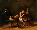La Courtoisie - Thomas Eakins — näkymä teoksesta