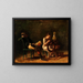 La Courtoisie - Thomas Eakins — kehystetty taideteos seinällä