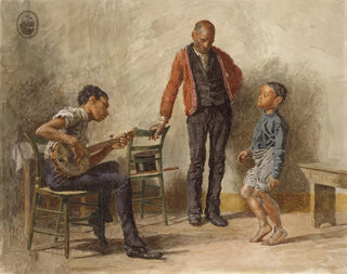 La leçon de danse - Thomas Eakins — näkymä teoksesta