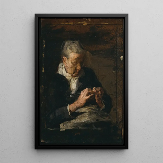 Thomas Eakins - Woman Knitting.webp