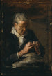 Neulova nainen - Thomas Eakins — näkymä teoksesta